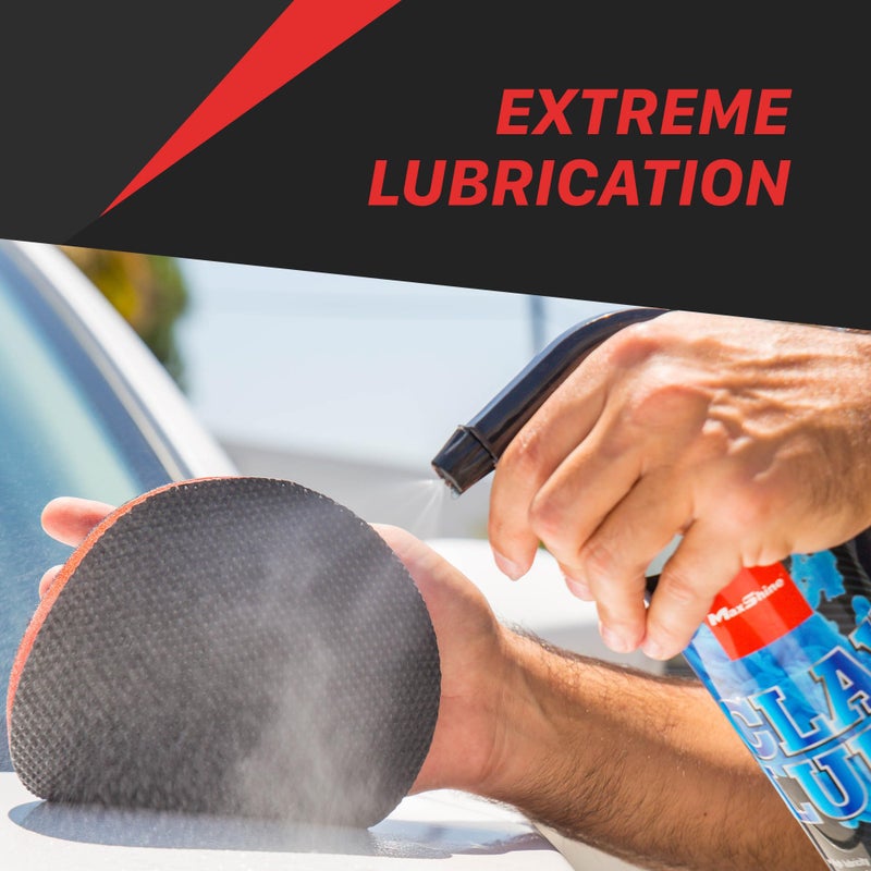 Maxshine Clay Lube Spray 16oz | Synthetic Lubricant for Clay Bars & Pads | Quick Detailer with Pleasant Scent | Provides Smooth Glide & Surface Protection for Car Paint, Glass & Auto Detailing - Image 4